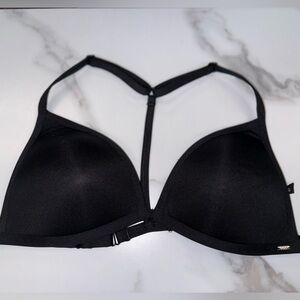 PINK Victoria’s Secret Sport (XL) Black Ultimate Push Up Bra
